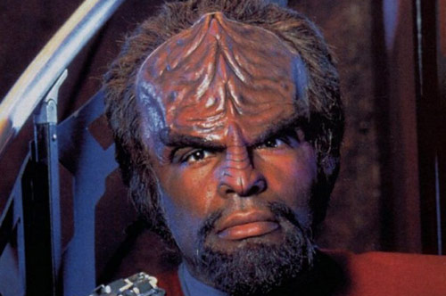 Worf - Klingon from Star Trek