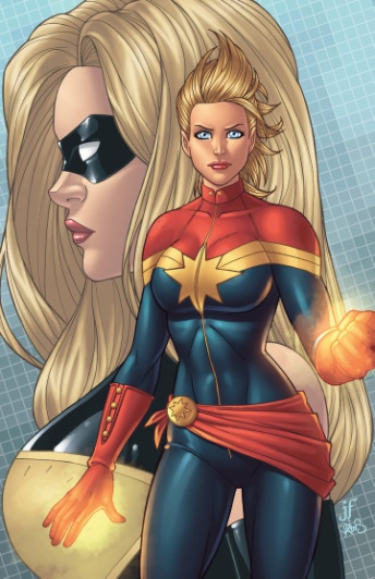 Ms. Marvel female superhero