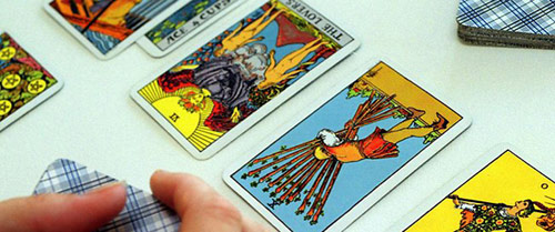 Psychic tarot cards