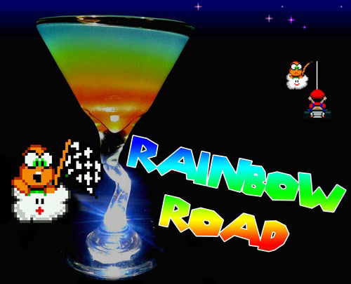 Rainbow Road drink