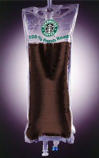 Starbucks IV drip coffee bag