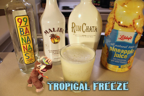 Tropical Freeze drink