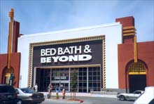 Bed Bath & Beyond, into the wild, blue yonder.