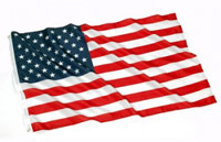 American flag with 50 stars