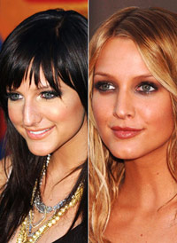 Ashlee Simpson face lift changes