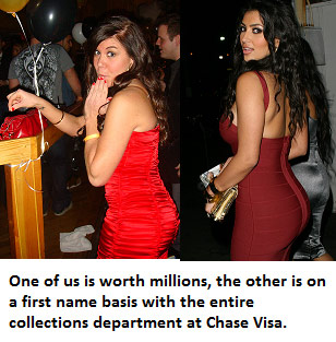 Ashley Garmany and Kim Kardashian