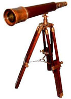 Antique telescope