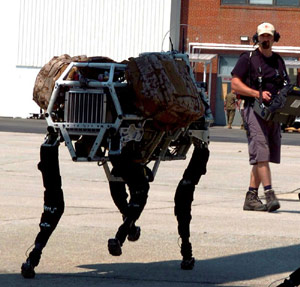 BigDog Robot military assistant