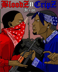 Bloods vs. Crips battle