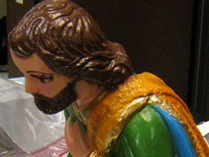 Cocaine Jesus statue