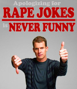 Daniel Tosh rape joke is funny