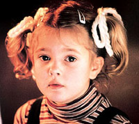 Drew Barrymore in ET movie