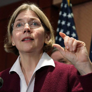 Elizabeth Warren describes the "one drop rule"