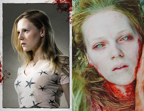 Emma Bell in The Walking Dead