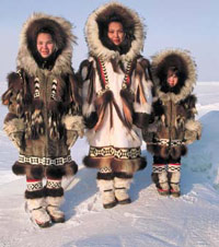 Eskimo family