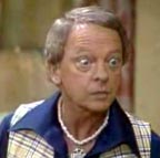 Mr. Furley (Don Knotts) from Three is Company Too TV show