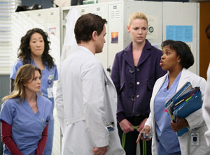 Grey's Anatomy TV scene