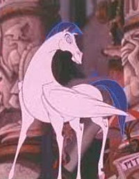 Winged horse from the movie Hercules