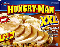 Hungry-Man TV dinner