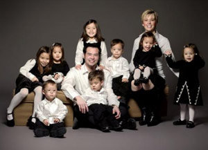 Jon and Kate and their 8 kids