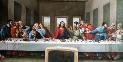 Last supper painting