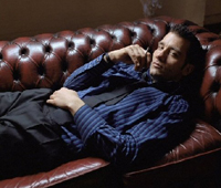 Man lying down in psychologist's chair