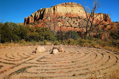 Minotaur training grounds in desert