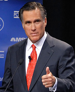 Mitt Romney - Republican presidential nominee