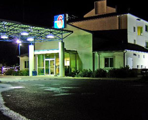 Motel 6 parking lot