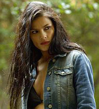 Natassia Malthe as Sonja in Skinwalkers as a werewolf