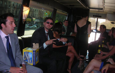 Party Bus beer cases
