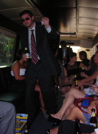 Party Bus gets rowdy
