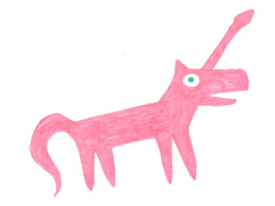 Pink unicorn