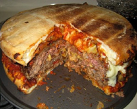 Pizza burger