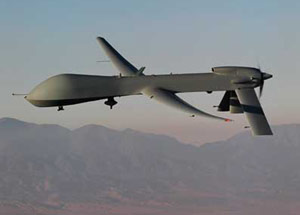 Predator drone aircraft