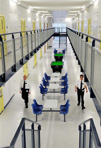 Laptop area in prison general area