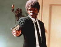 Samuel L. Jackson in Pulp Fiction