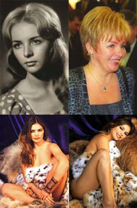 Putin's wife and girlfriend