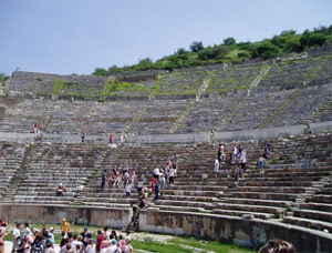 Epheseus Amphitheatre in Rome, Italy