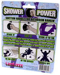Shower power handles