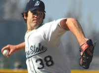 Sonoma State baseball pitcher