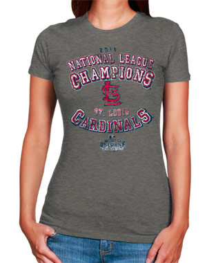 St. Louis Cardinals National League Champions 2011 tshirt