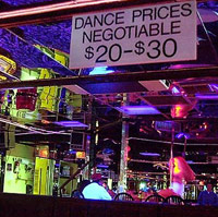 Strip club dance prices negotiable