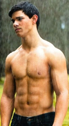 Taylor Lautner's abs