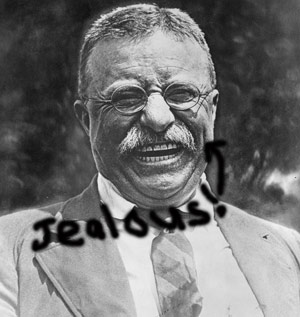 Theodore (Teddy) Roosevelt mustache