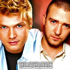 Justin Timberlake and Nick Carter