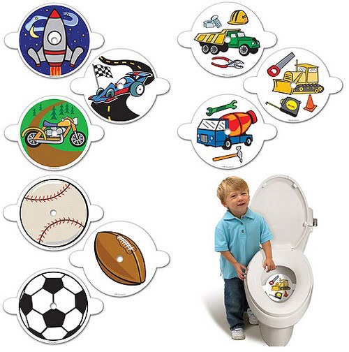 Tinkle targets in all different colors and styles