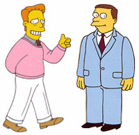 Troy McClure advising a man