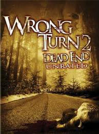 Wrong Turn 2 movie on DVD cover