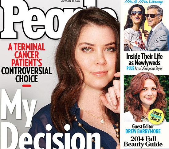 Brittany Maynard PEOPLE Magazine cover